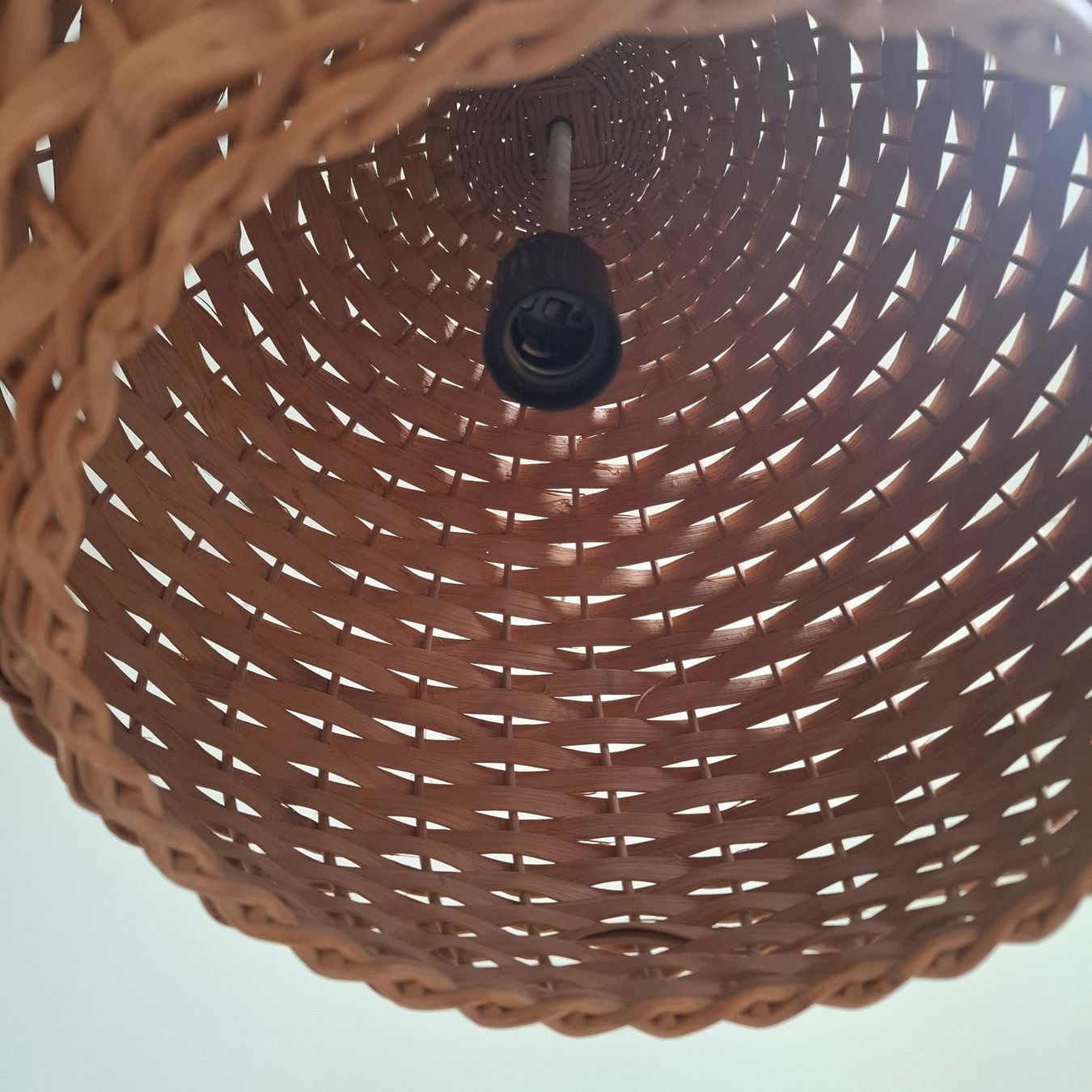 Lampen: Lampe suspension rotin vintage 1970 – Gebraucht aus Neuchâtel von Rochawood 3