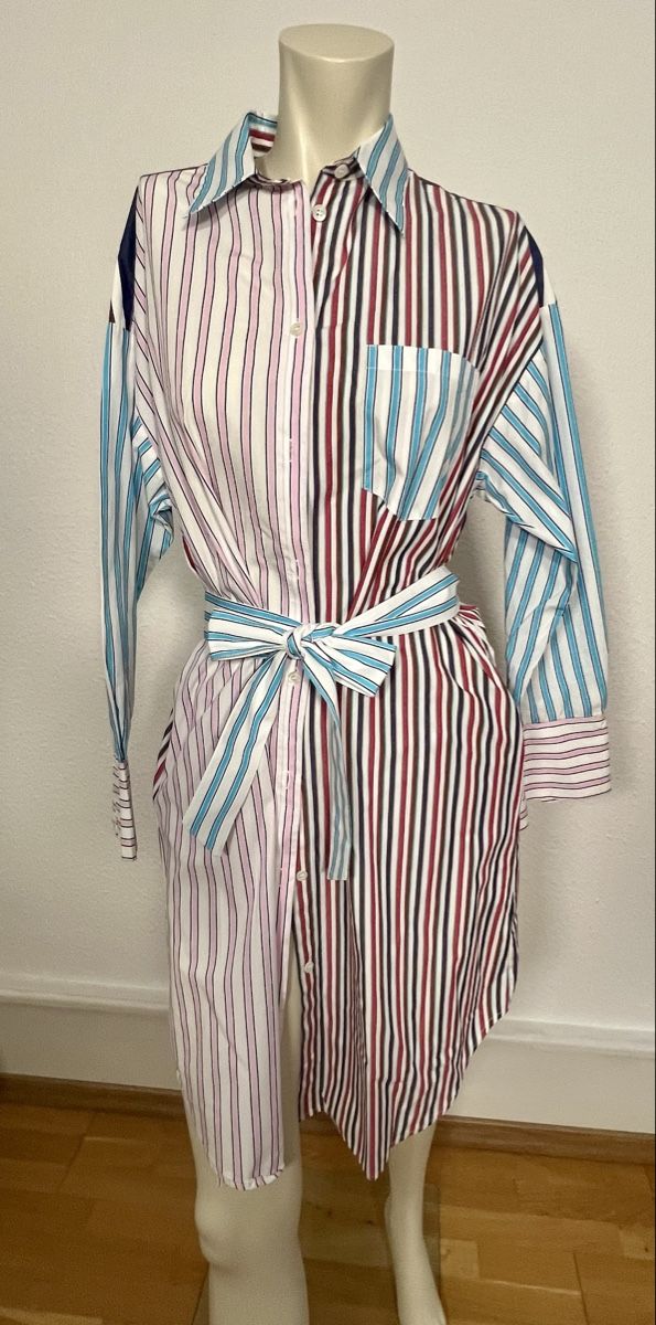 Vestiti: Bety Mitsch Kleid gestreift Grösse 36 Baumwolle – Usato da Basel venduto da Bettybooo 6
