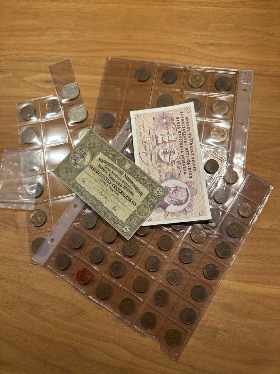 Banconote: Münzsammlung, Banknoten Schweiz – Usato da St. Gallen venduto da schneestern1111