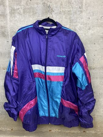 Adidas Originals veste vintage violet turquoise 