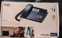 3 x Swisscom Fixnet Top M48 Telefon Analog Telefon & Sim