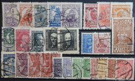 Polen ex. Kat. 237-279 */gest. 1925/33