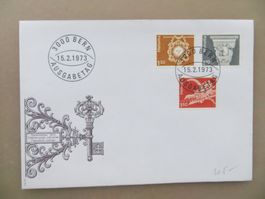 6 Briefe  FDC Architektur + Kunsthandwerk 1973–1975, 1979