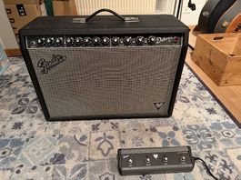 Fender Deluxe Verstärker mit Fussschalter, Top Zustand!