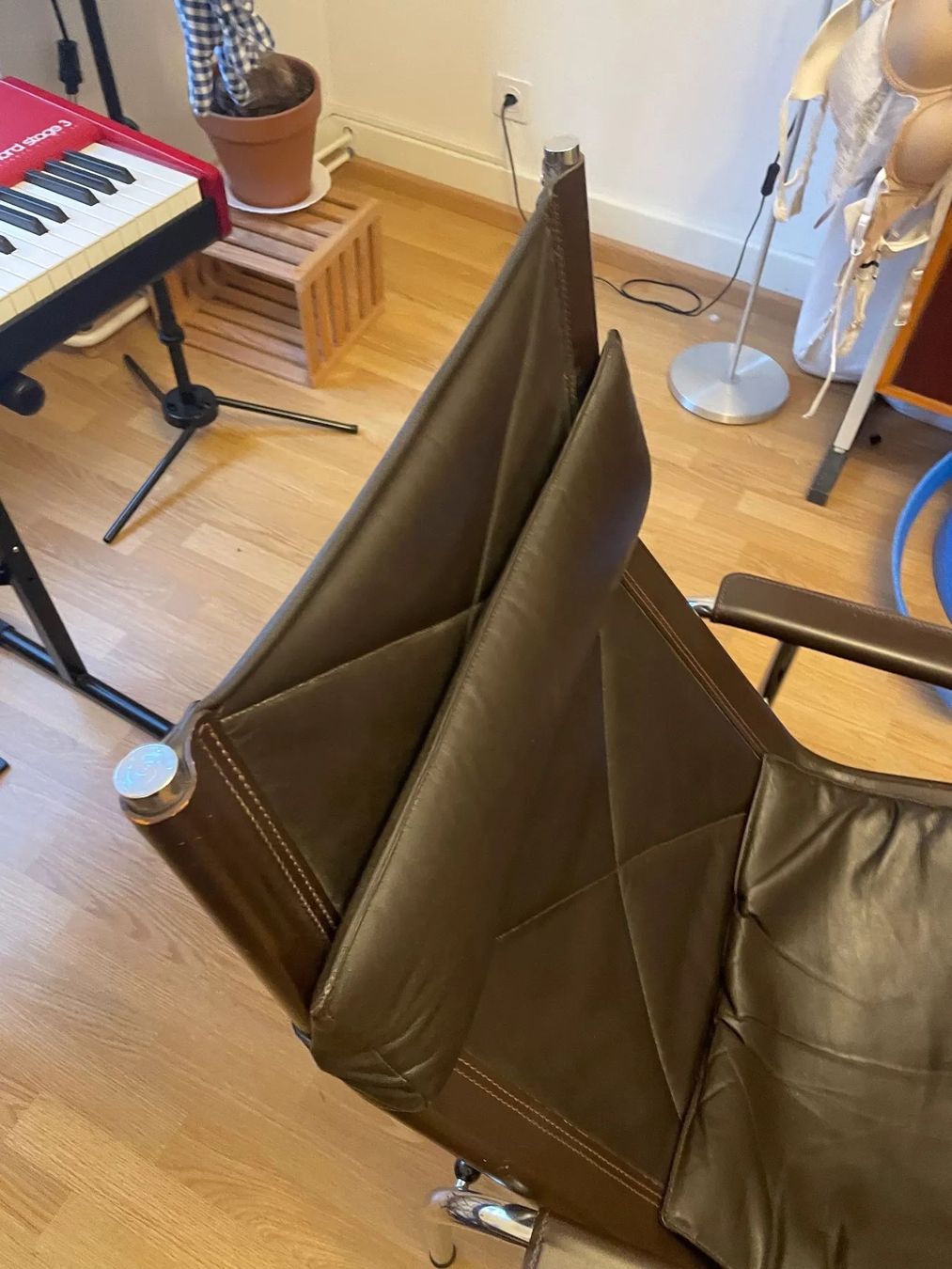 Eichenberger Fauteuils: Hans Eichenberger LederSessel – D'occasion à Basel par linakuenzi 4