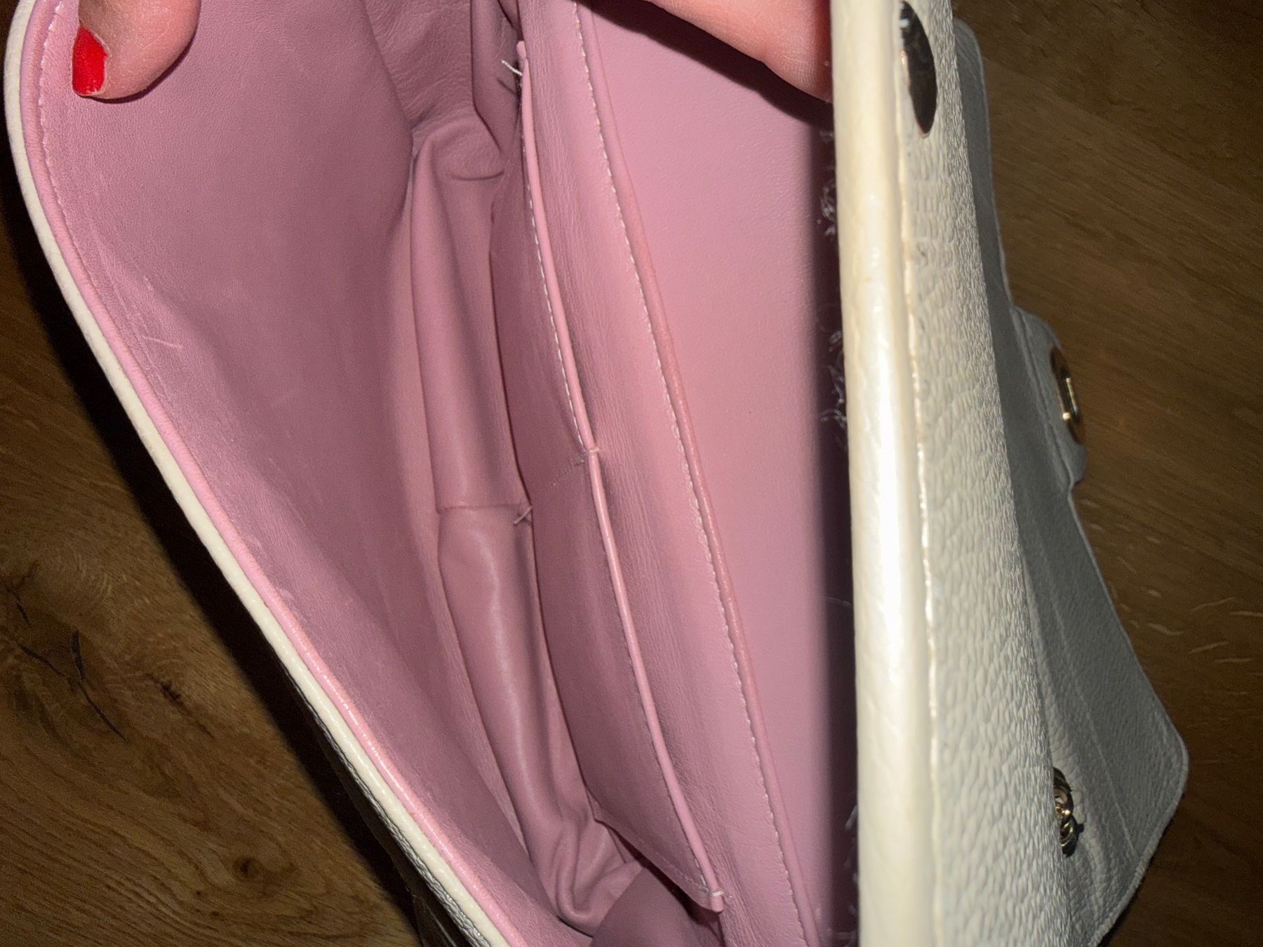 Borse da donna: Sac à main matelassé beige – Usato da St-Maurice venduto da Sandrinette123 6