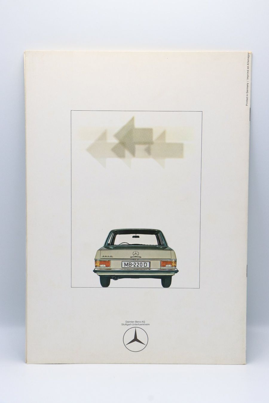 Mercedes-Benz Documenti: Mercedes 220D 1967 Prospekt – Usato da Bühl b.Aarberg venduto da Collectorpassions 1