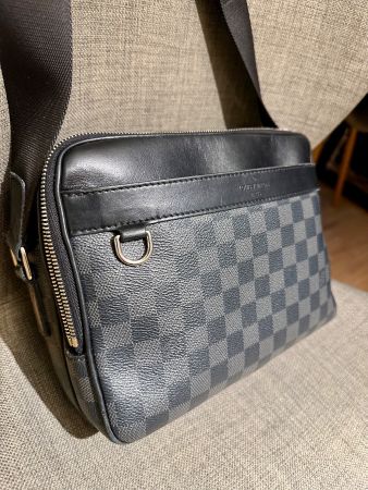 Louis Vuitton Damie Graphit Trocadero Messenger Bag