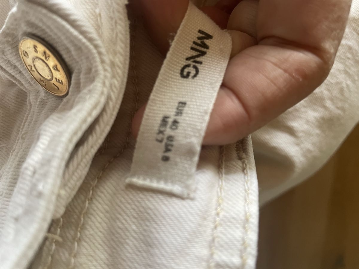 Mango Jeans: MNG Hose, Gr. 40, hellbeige, Wide Leg – Usato da Oberwil BL venduto da another-day-of-sun 6