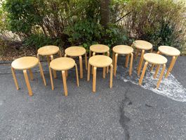 Lot, Hocker, Schemel , Ikea Frosta  Bugholz 10 Stck.