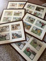6 quadri "Regole del golf"