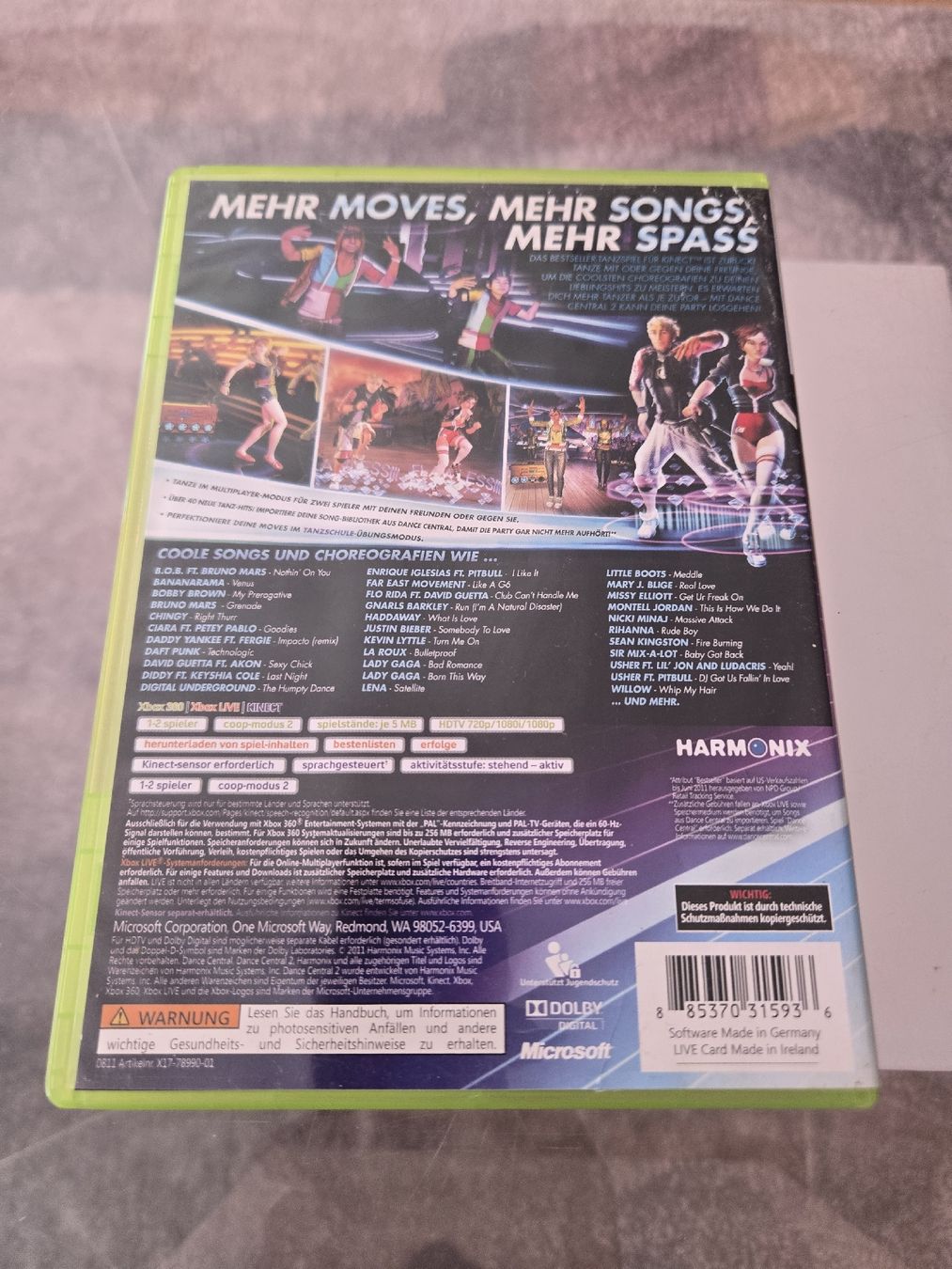Giochi: Dance Central 2 Xbox 360 – Usato da Bussigny venduto da Kfdlt 1