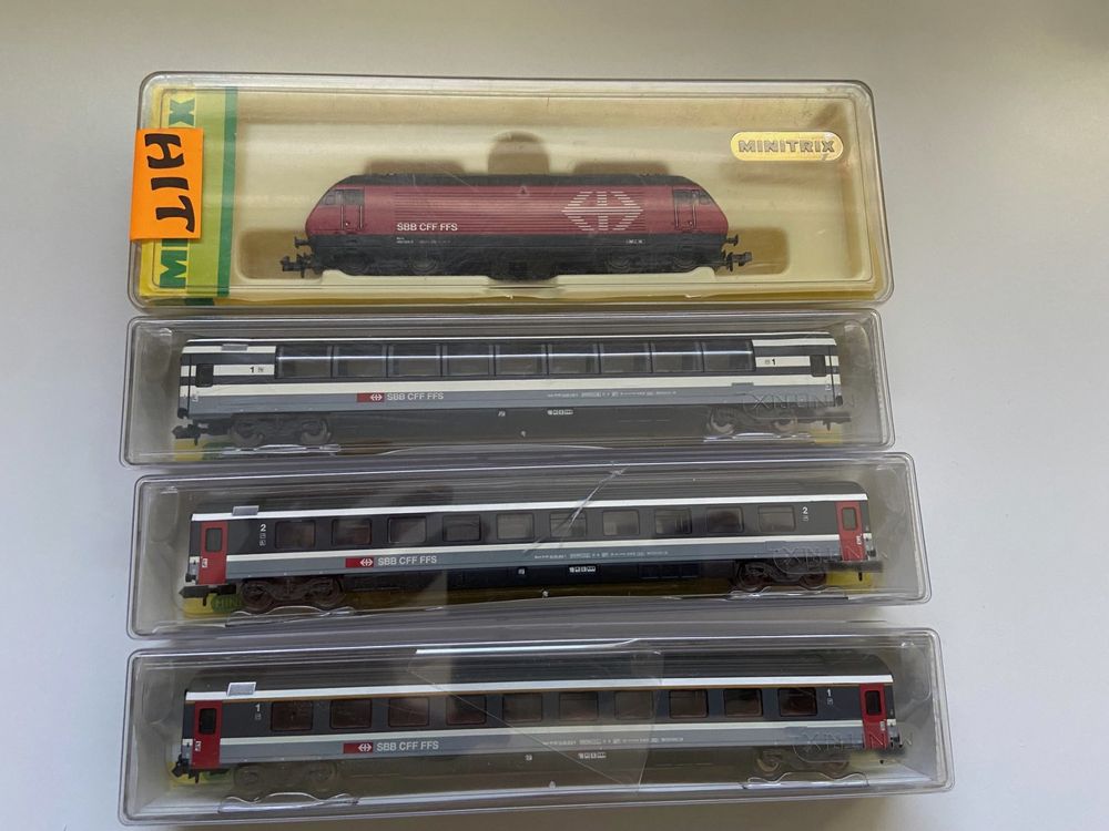 Trix Modellini di ferrovie: Lok 2000, Schnellzug SBB, Spur N, – Usato da Langnau am Albis venduto da Danig0 7