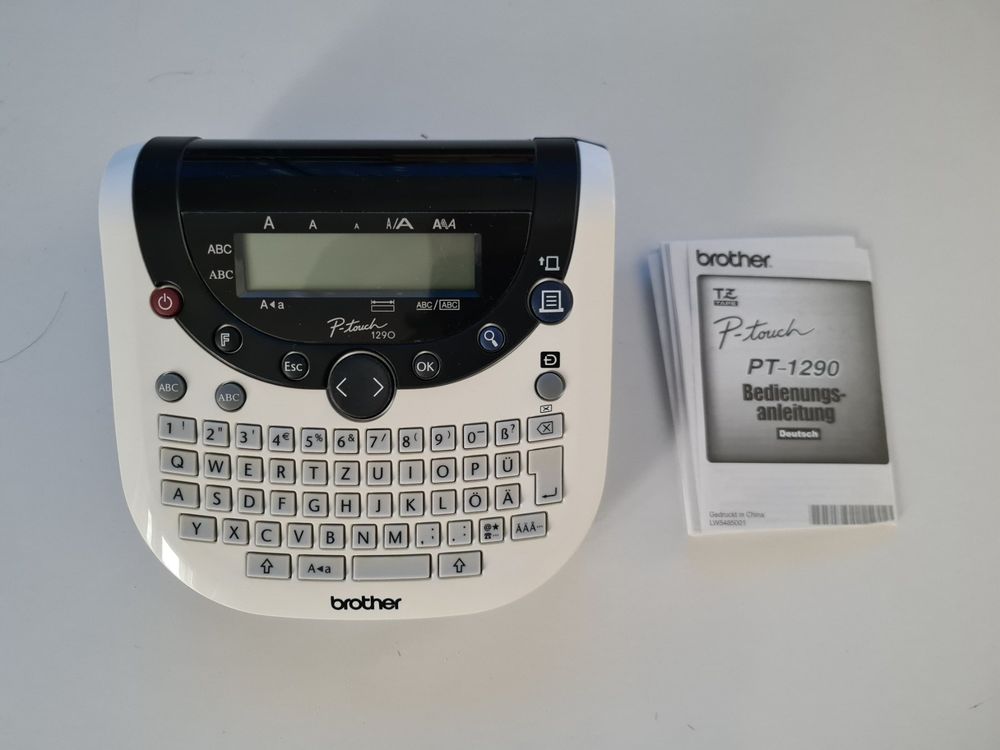 vhbw Alimentatore AC cavo compatibile con Brother P-Touch 2700, 2730, 3000, 60, 65, 80, 90, 900, Cube, D200, D210 alimentazione caricabatterie 1.6A
