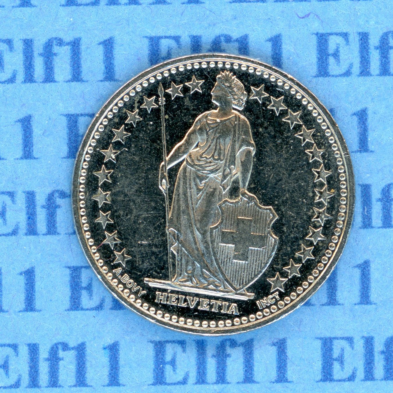 Tutti le monete: CHF___0.50 2011 vz 50 Rappen – Usato da Widnau venduto da Elf11 1