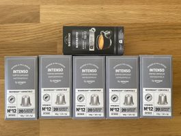 Intenso Coffee Capsules Nespresso Compatible 5x20 Aluminium
