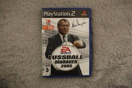 PS2 Game: "Fussball Manager 2005"