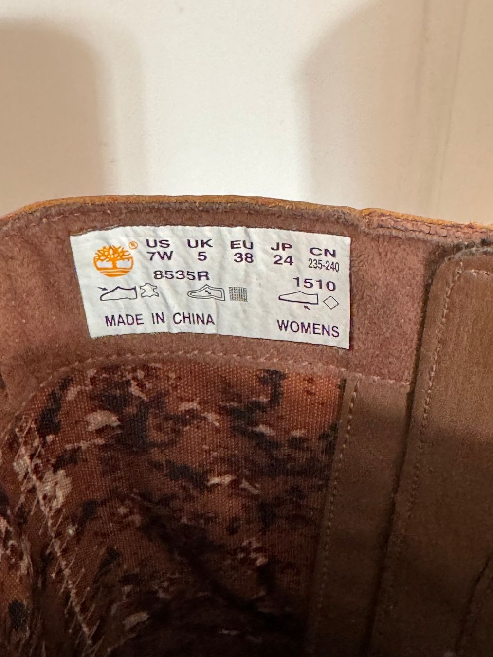 Timberland Scarpe da donna: Timberland Lederstiefel in Grösse 38 – Usato da Zürich venduto da 411osmanbey 5