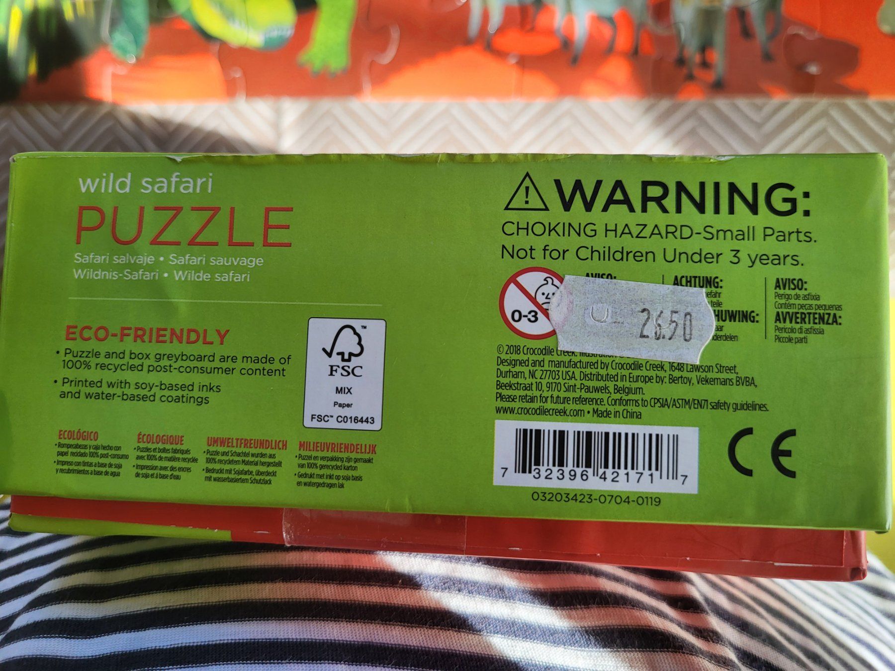 Puzzle: Puzzle Tierwelt – Usato da Ermensee venduto da Hallo_Schweiz 1