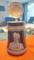 Bierhumpen mit Deckel Motto "Johann Strauss"