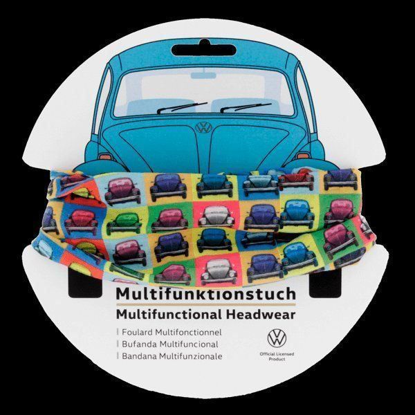 Foulard & Sciarpe: VW Käfer Multifunktionstuch Maske – Nuovo e nell'imballaggio originale da Wil SG venduto da Saxer1
