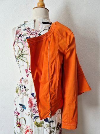 JACKE 38 M HAUBER BLAZER BIKERJACKE TOP > OVERALL HALLHUBER