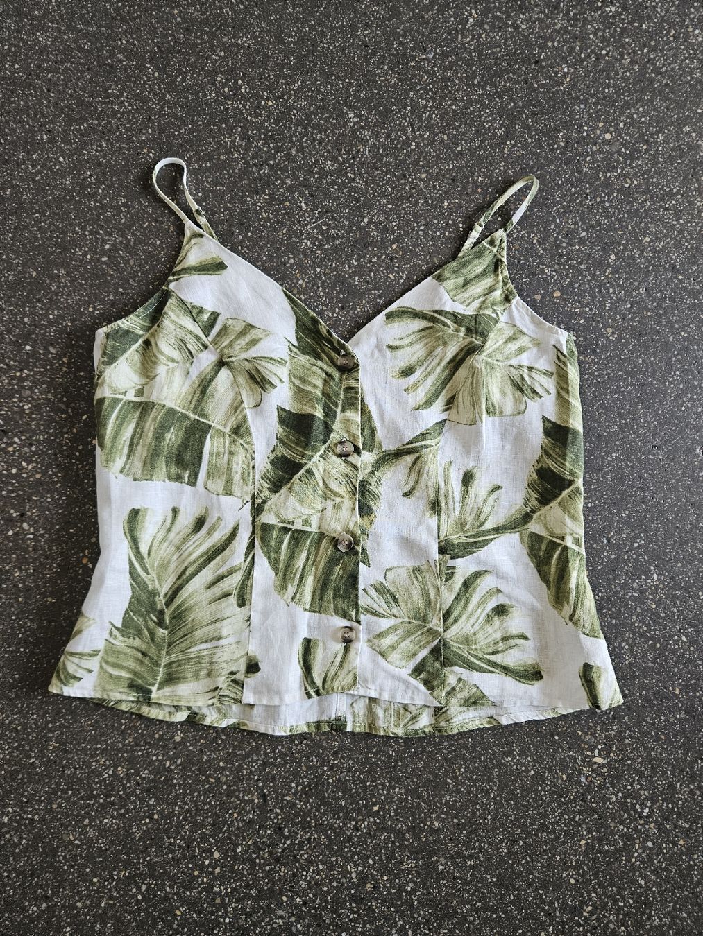 Top: H&M Top Grösse M  Leinen – Nuovo (secondo la descrizione) da Anwil venduto da tamoos 2