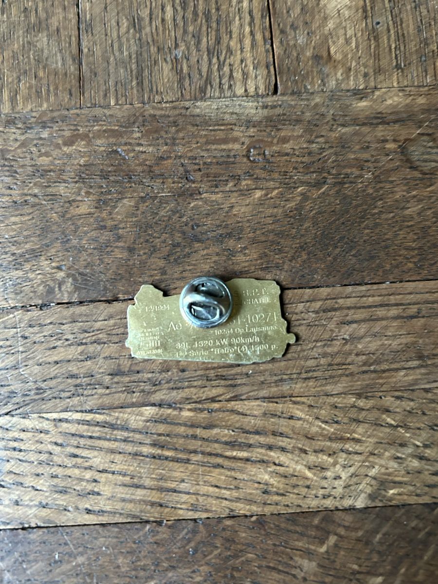 Plaketten & Abzeichen: Pin Zug, Anstecker – Gebraucht aus Gurzelen von Moschtli 1