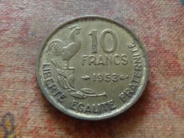 FRANCE  10 Francs  1953  (P)