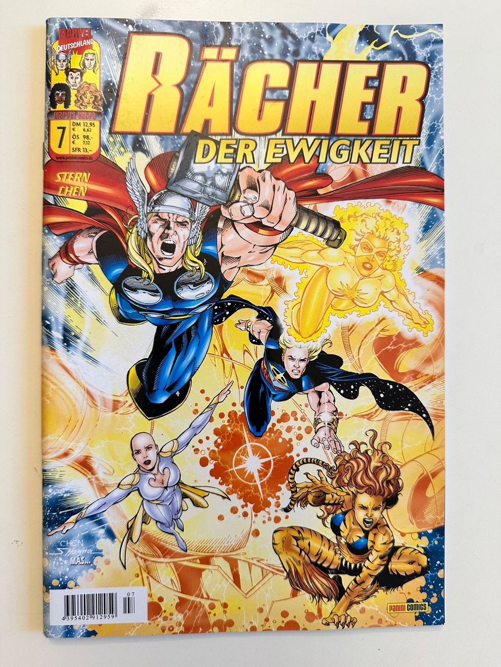 Fumetti: RÄCHER DER EWIGKEIT 7 - MARVEL EXTRA - MARVEL DEUTSCHLAND – Usato da Münsingen venduto da Ganjam