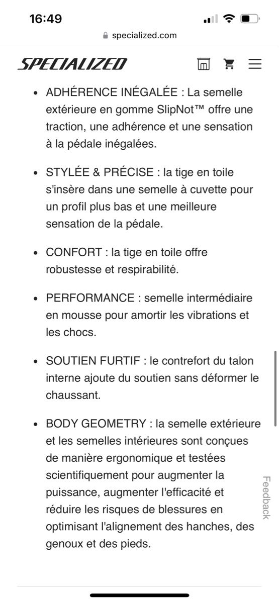 Specialized Chaussures hommes: Chaussures vélo Specialized 2FO Method taille 44 plutôt 43 – Neuf avec emballage d'origine à Orbe par Perriard1 2
