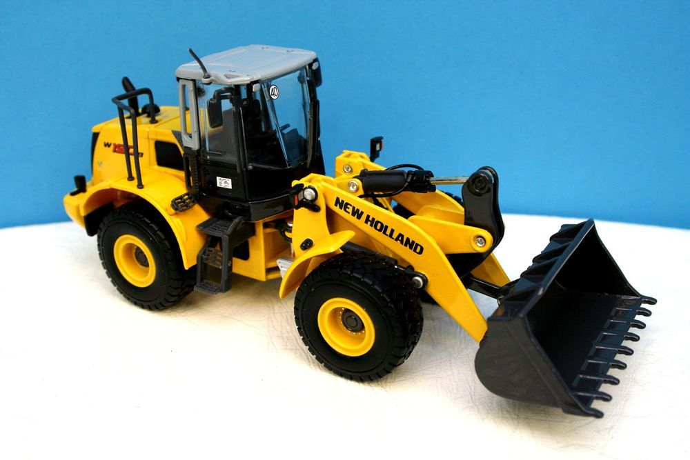 Miniature Chargeur New Holland W190 B ROS 1/50 - Modèle Réduit Ros, Neuf, échelle 1:50