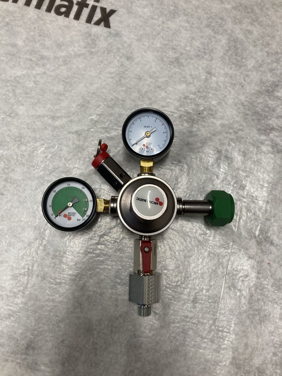 Messen: Micro Matic Premium Regulator - Druckminderer N2, Neu! – Neu und originalverpackt aus Luthern Bad von Peter686