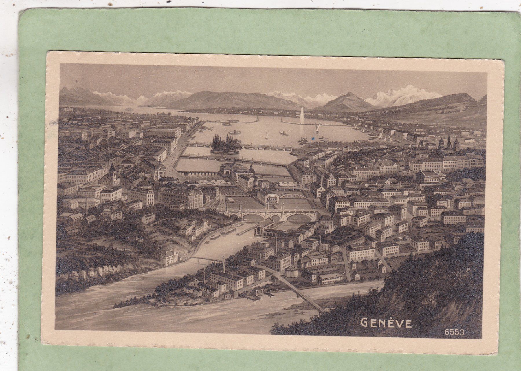 Cartoline postali: Genève 1912 – Usato da Herisau venduto da Lisegrat2008