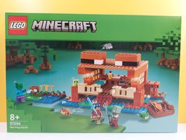 LEGO Minecraft 21256 Das Froschhaus NEU