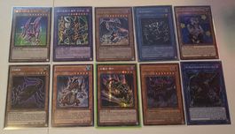 Yu-Gi-Oh Karten Konvolut 10 Stück Ref:04