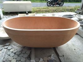 Badewanne Freistehend Wanne Terrazzo