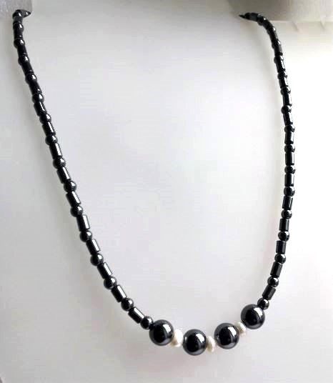 Catenine: 💎Hämatit Kette mit Perlen – Nuovo (secondo la descrizione) da Matzingen venduto da zingana 1