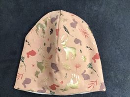 NEUE Beanie/Mütze Gr.50 (ca. 2-5 J), Waldtiere