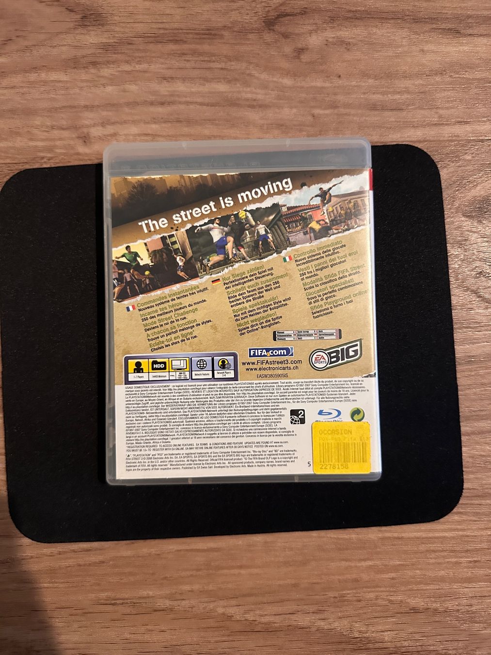 Spiele: FIFA Street 3 - PS3 Spiel komplett – Gebraucht aus Sulz AG von DealWerk 1
