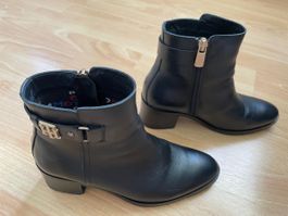 Tommy Hilfiger Stiefeletten, Schwarz, Gr. 36