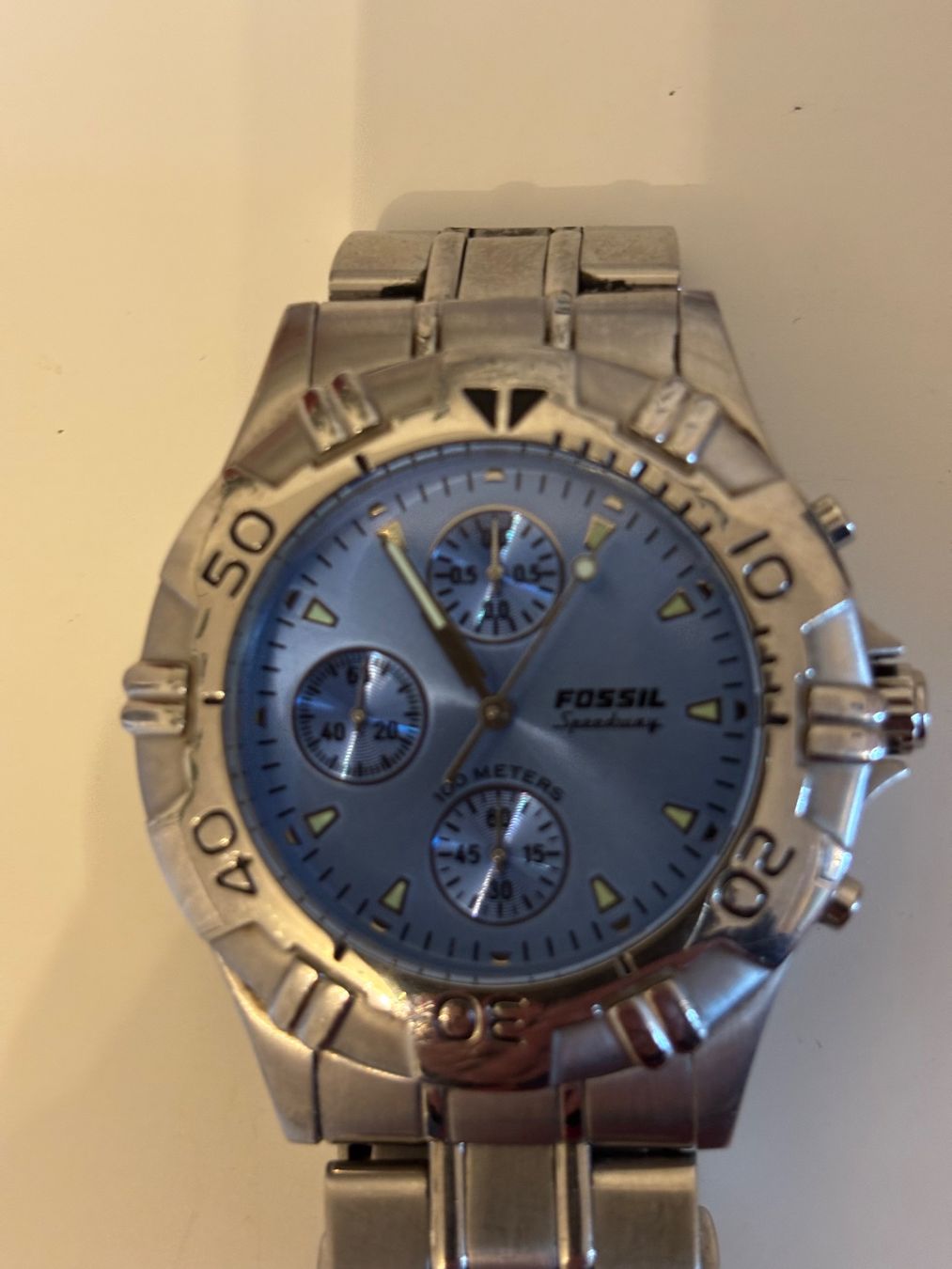 Fossil Orologi: Fossil Speedway Chronograoh blue – Usato da Winterthur venduto da bungy192 4