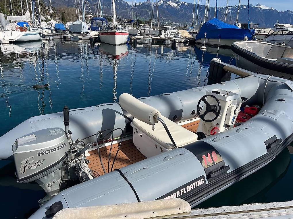 Barche: Motomar Floating 140 - Bateau Semi-Rigide 8cv – Usato da Blonay venduto da wes_k5ry 2