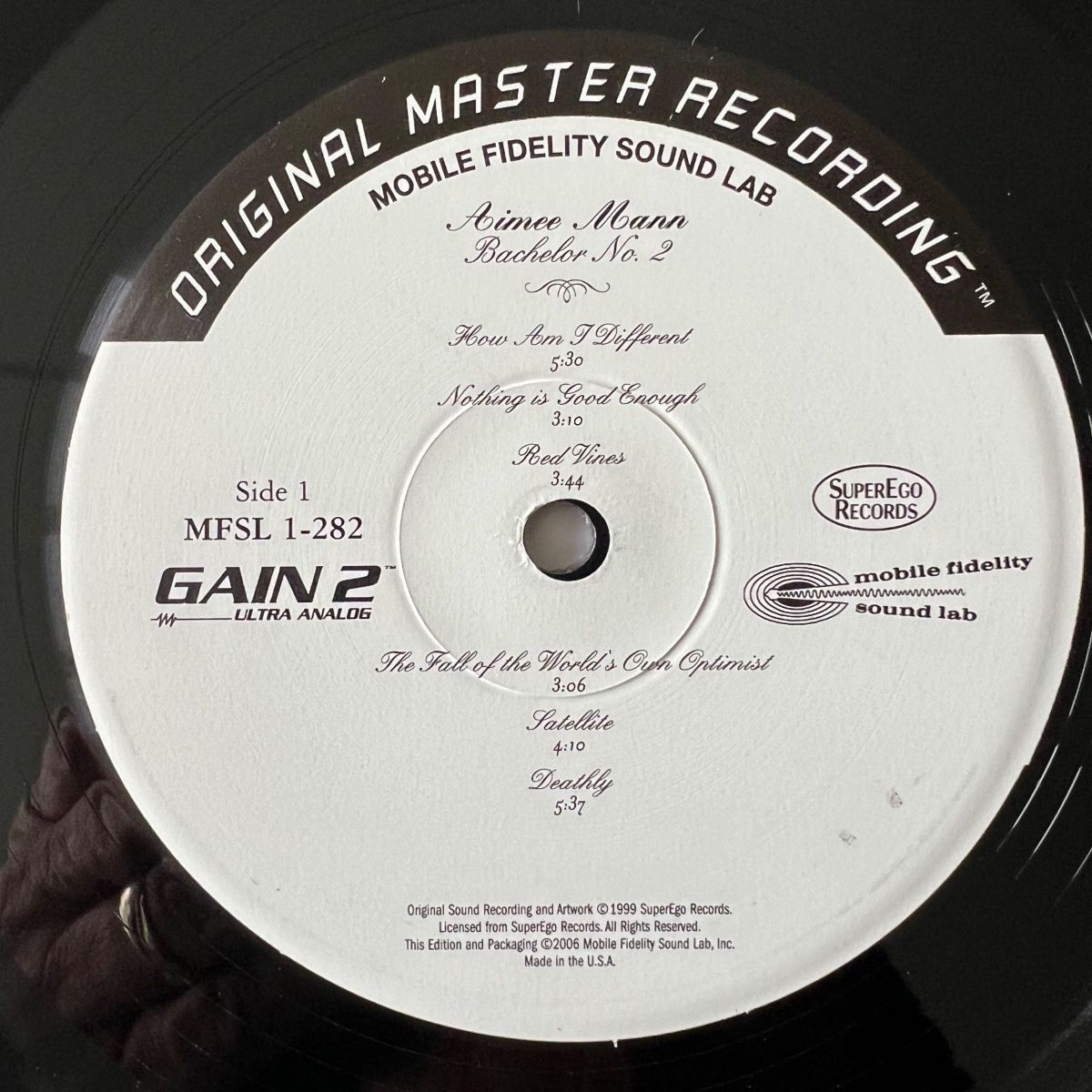 Schallplatten: Aimee Mann - Bachelor No. 2 / Audiophile MFSL 2006 - TOP – Gebraucht aus Gais von soundcave57 6