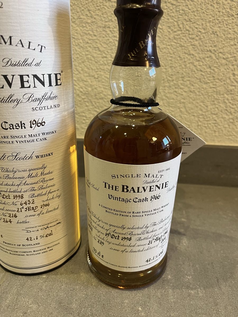 Balvenie Bevande alcoliche: The Balvenie Single Malt Whisky – Nuovo e nell'imballaggio originale da Neerach venduto da fuz_8d7l 4