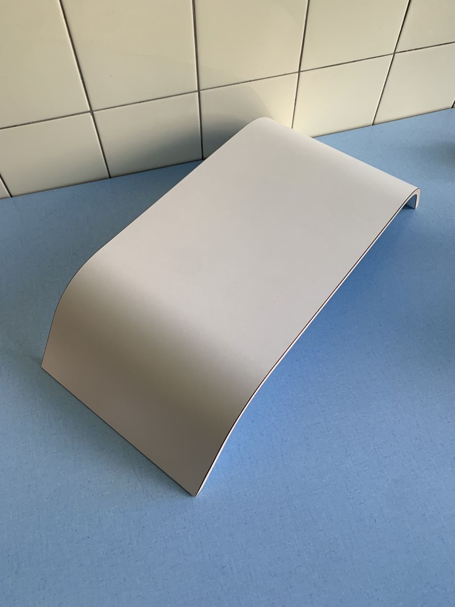 Racks & Cavalletti: Support écran / moniteur en bois blanc minimaliste – Nuovo (secondo la descrizione) da Lausanne venduto da Xiaoxi 5