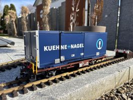 LGB Kühne und Nagel Containerwagen