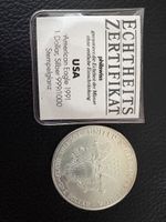 American Eagle 1991 1 oz Silber 999/1000 Stempelglanz