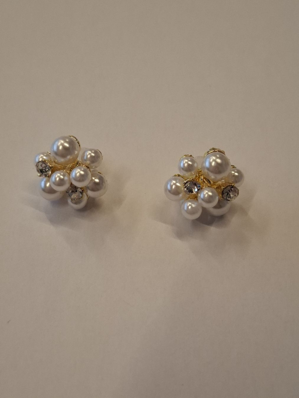Boucles d'oreille: Orecchini con perle e zirconi – Neuf avec emballage d'origine à Camorino par ros_cj5f 1