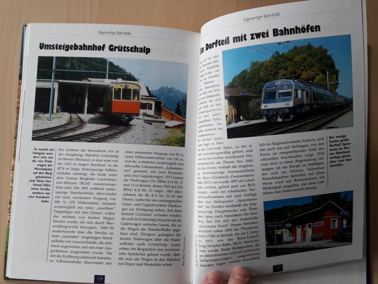 Libri: Buch : Eisenbahn - Wunderland  Schweiz – Usato da Buttes venduto da Cafe2005 8